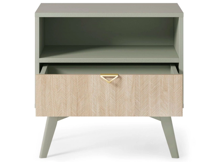 Stolik nocny z szufladą Modena Eukaliptus