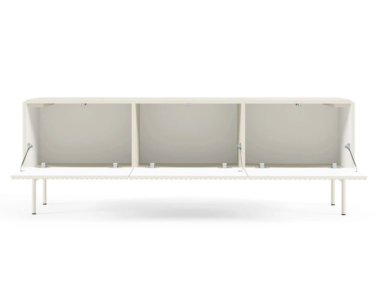 Szafka RTV z trzema drzwiami Qualita Kaszmirowa