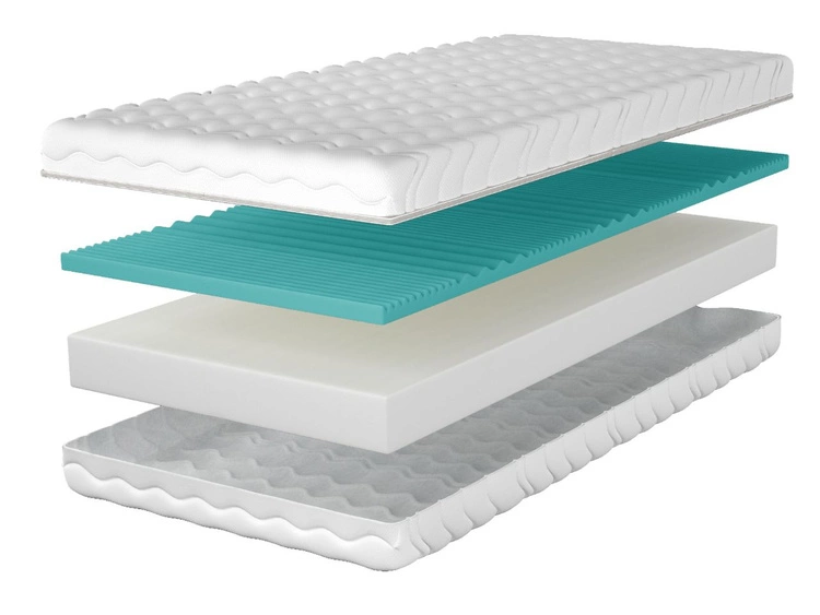 Materac piankowy z pianką profilowaną Simba 100x200