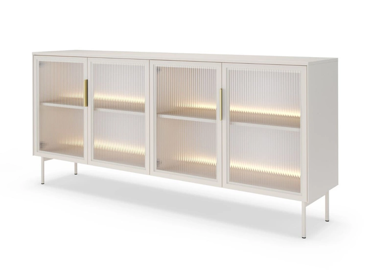 Komoda czterodrzwiowa Lumina Kaszmirowa