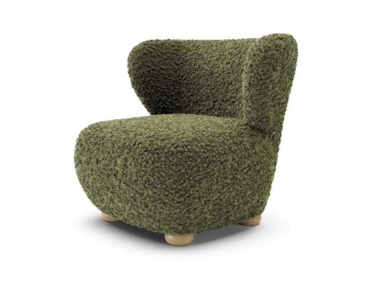 Fotel do salonu Silenzio Zielony