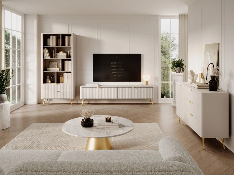 Zestaw mebli do salonu Latina Beżowy