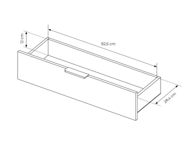 Zestaw mebli do salonu Lumina Dąb Dunin