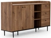 Komoda z drzwiami i szufladami Vasa Brązowa