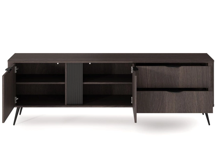 Szafka RTV z drzwiami i szufladami 195 Magico Dąb Dunin