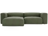 Narożnik wypoczynkowy L lewy Landi Zielony