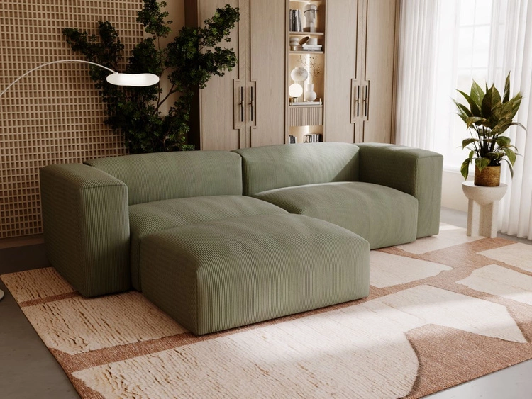 Narożnik wypoczynkowy L lewy Landi Zielony