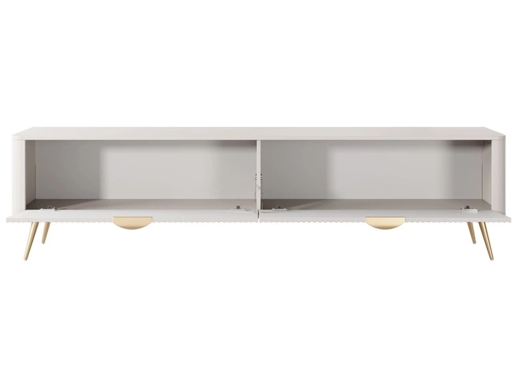 Szafka pod telewizor z drzwiczkami 200 cm Latina Beżowa