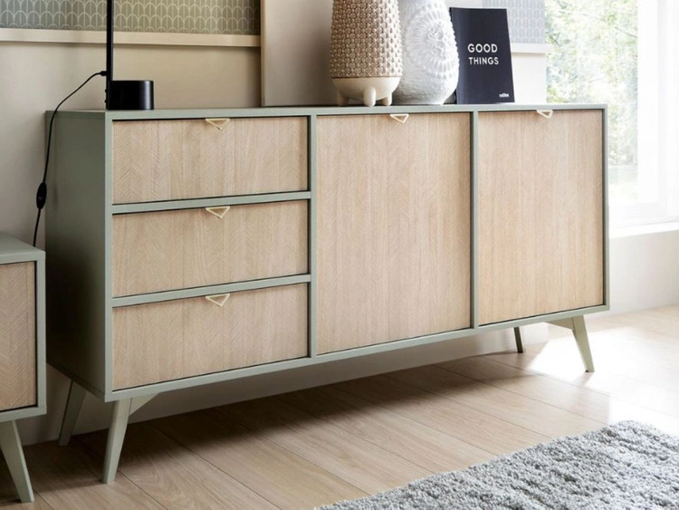 Komoda z drzwiami i szufladami Modena Eukaliptus