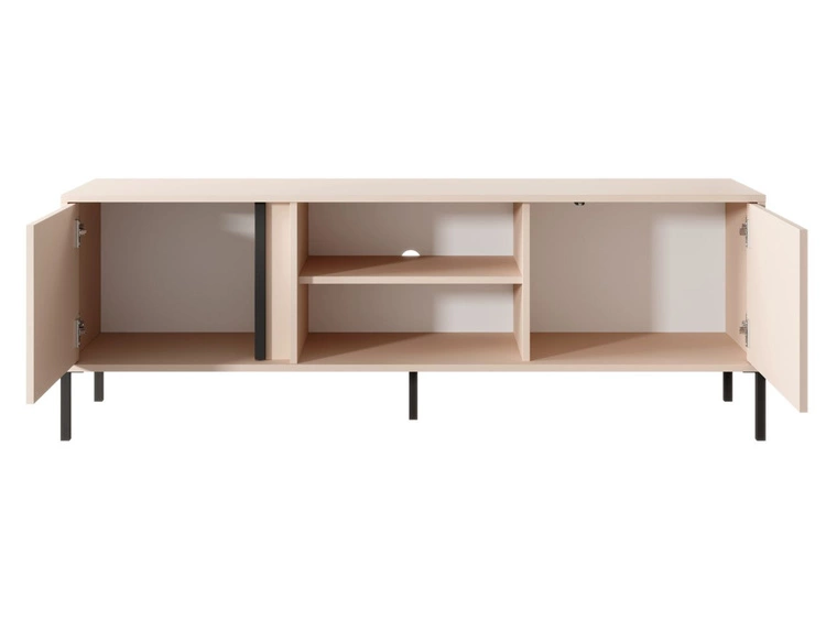Szafka pod telewizor z drzwiczkami 153 cm Dego Beżowa