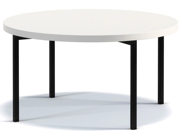 Okrągły stolik kawowy Sevilla Biały Połsyk