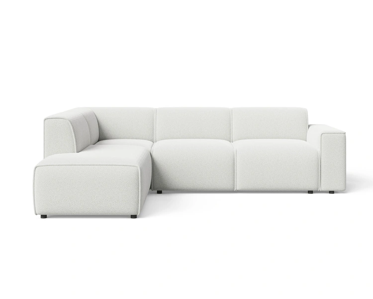 Biały \ Boucle \ Lewa