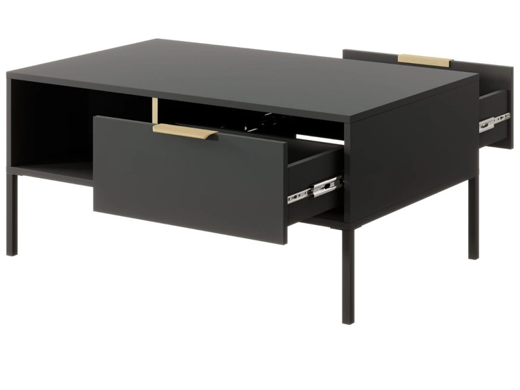 Zestaw mebli do salonu 1 Drino Antracyt