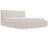 Łóżko tapicerowane z pojemnikiem i stelażem 120x200 Cloud Beżowy