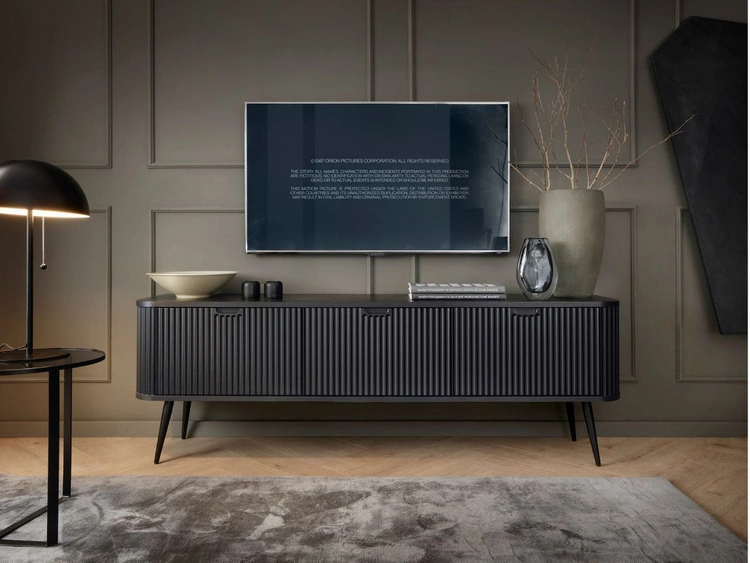 Zestaw mebli do salonu Viva Czarny