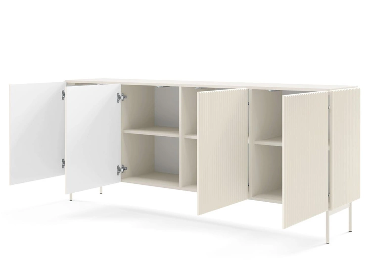 Komoda czterodrzwiowa Qualita Kaszmirowa