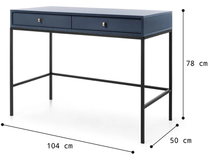 Zestaw mebli do salonu Amor Granatowy