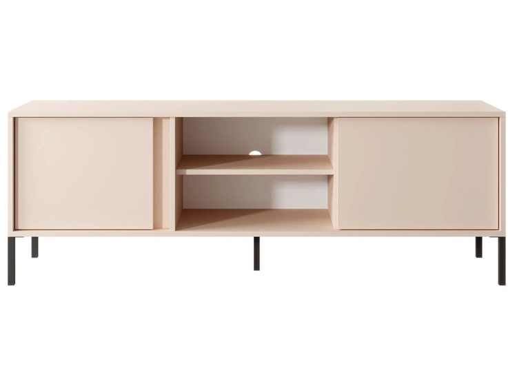 Szafka pod telewizor z drzwiczkami 153 cm Dego Beżowa
