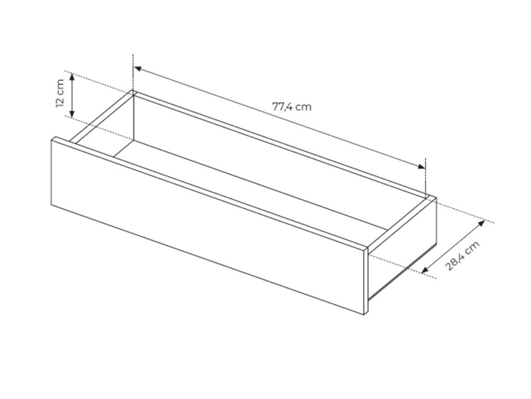 Zestaw mebli do salonu Lumina Dąb Dunin