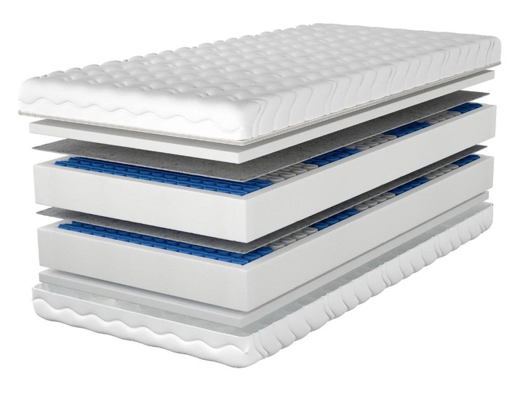 Materac kieszeniowy pocket z pianką poliuretanową Velario 180x200