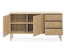 Komoda z drzwiami i szufladami 154 Gradimento Dąb Cremona