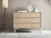 Komoda z trzema szufladami Modena Beż Piskowy