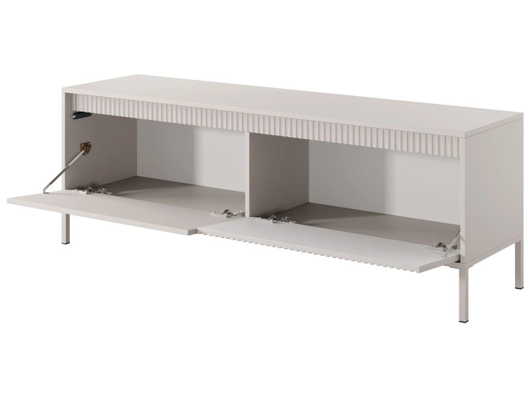 Szafka pod telewizor z drzwiczkami 153 cm Sorano Beżowa