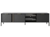Szafka pod telewizor z drzwiczkami 203 cm Drino Antracyt