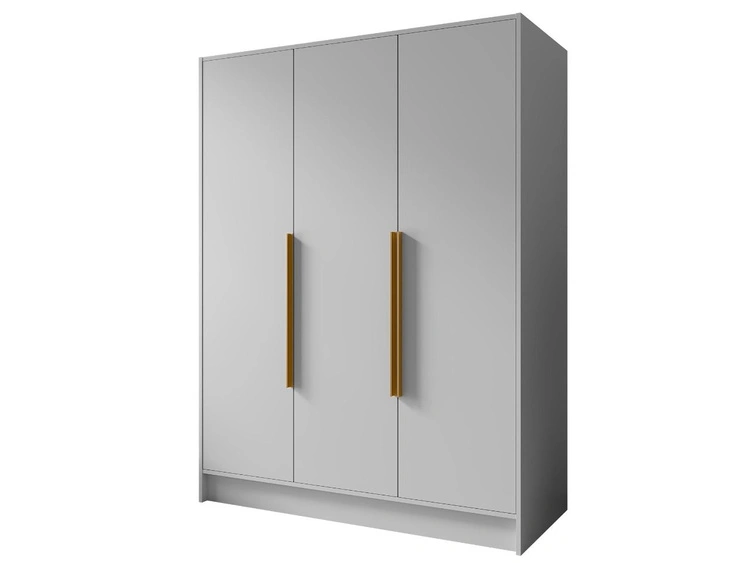 150 cm \ Biały \ Złoty