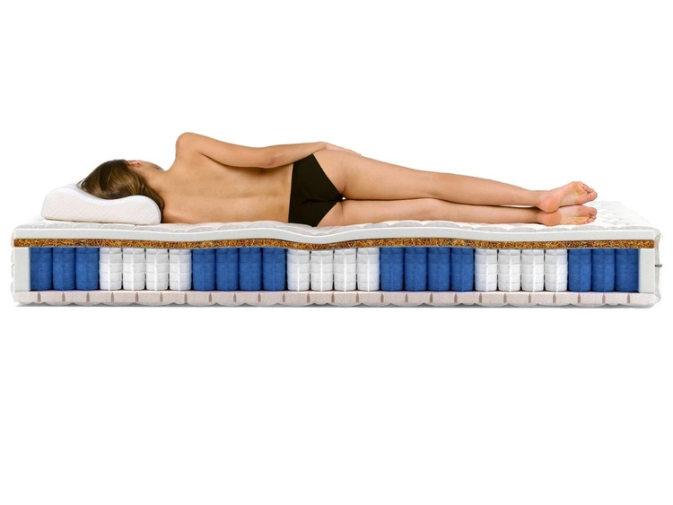 Materac kieszeniowy pocket z pianką poliuretanową Malen 120x200