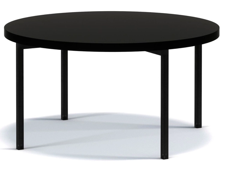 Okrągły stolik kawowy Sevilla Czarny Mat