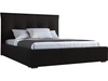 Łóżko tapicerowane z pojemnikiem i stelażem 180x200 Valencia Czarny