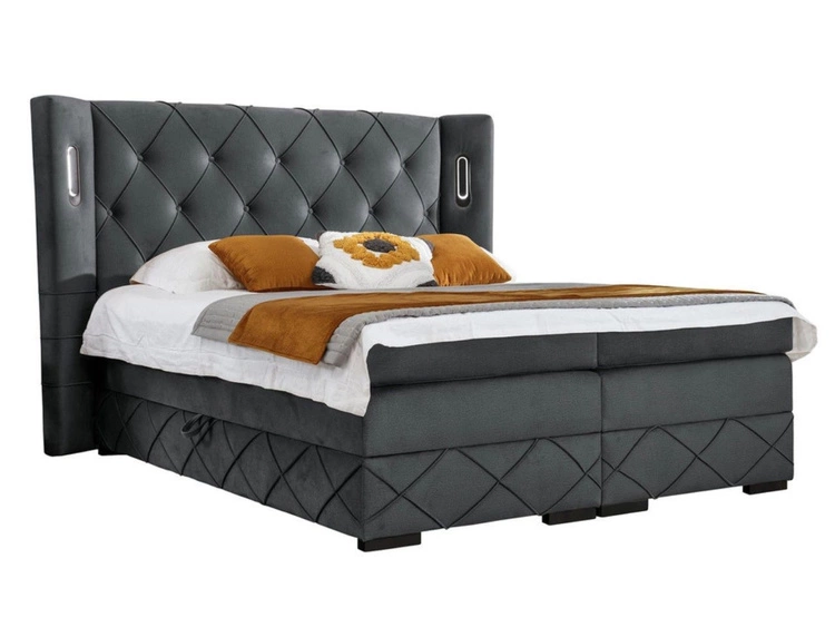 Ciemny szary \ 140x200 cm