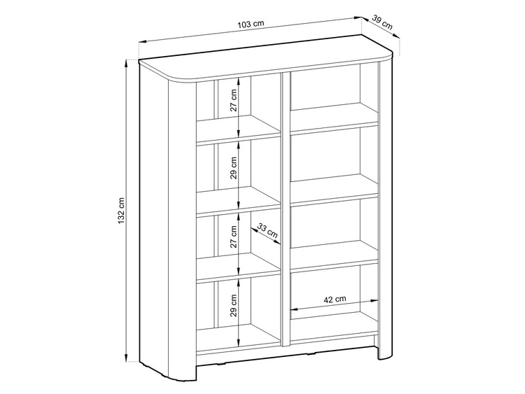 Zestaw mebli do salonu ze złotą listwą dekoracyjną Brillo Kaszmir