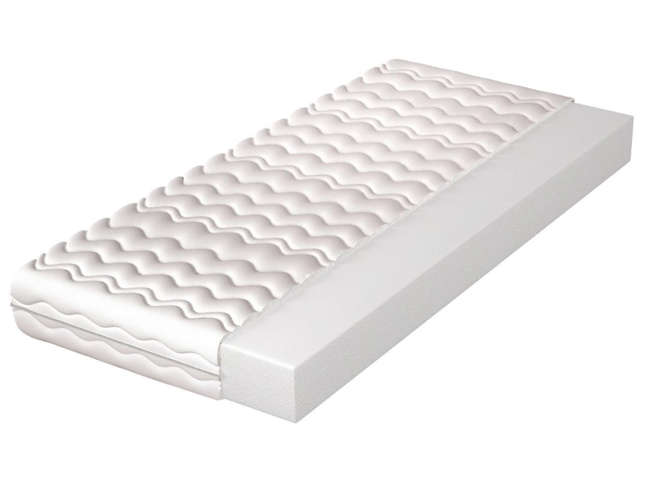 Materac piankowy dwustronny miękki Zen 15 90x200