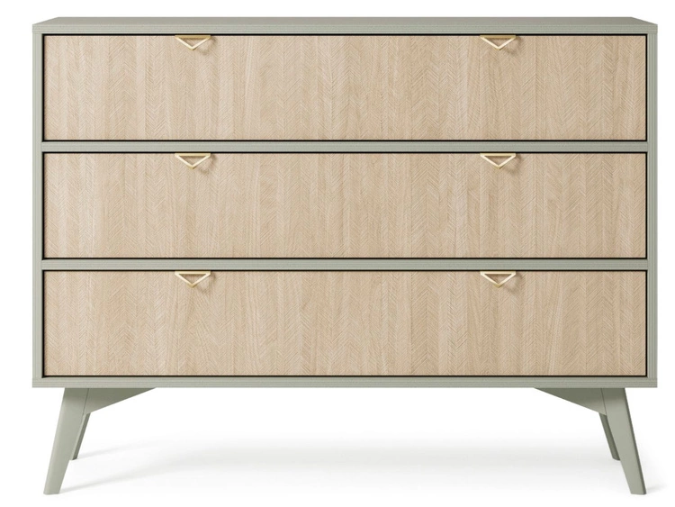 Komoda z trzema szufladami Modena Eukaliptus