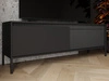 Szafka pod telewizor z drzwiczkami 153 cm Sorano Czarna