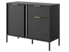 Komoda z drzwiami i szufladą Drino Antracyt