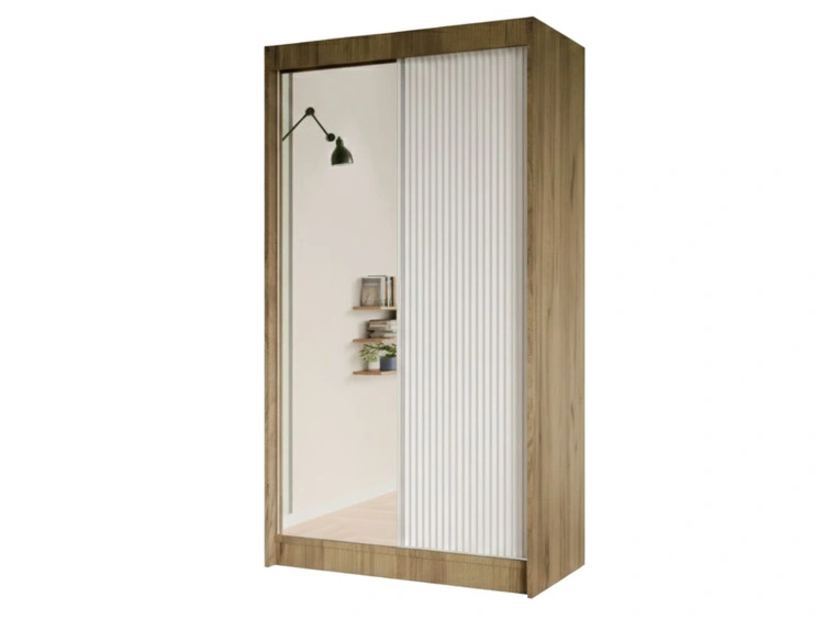 120 cm \ Biały || Dąb Craft Złoty \ Tak