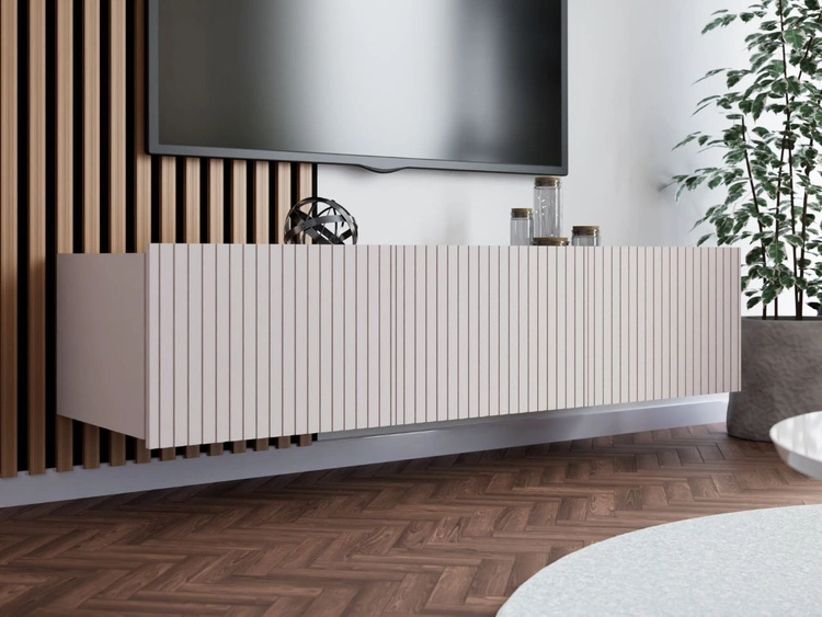 Szafka pod telewizor z drzwiczkami Kioto Kaszmir