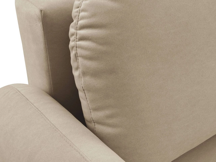 Kanapa z funkcją spania i pojemnikiem na pościel Alta Brązowa