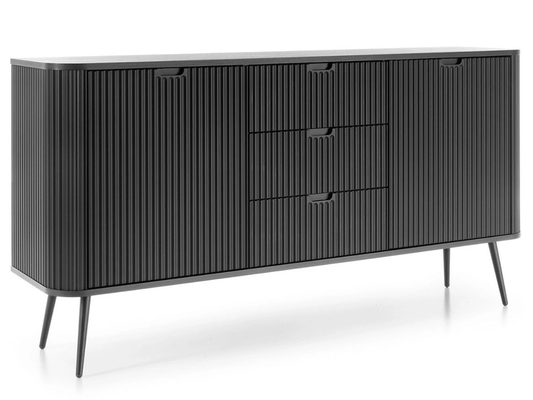 Zestaw mebli do salonu Viva Czarny