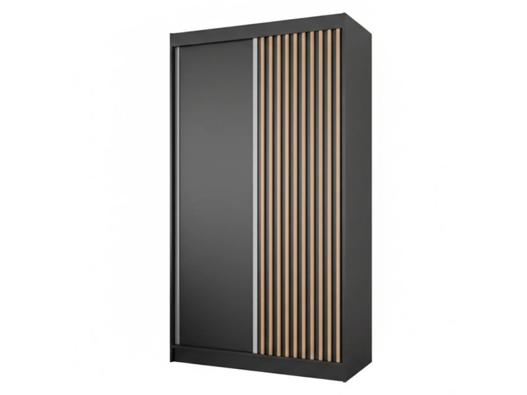 120 cm \ Czarny || Dąb wotan \ Nie