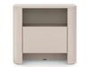 Stolik nocny z szufladą do sypialni Brillo Kaszmir