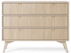 Komoda z trzema szufladami Modena Beż Piskowy