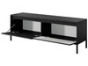 Szafka pod telewizor z drzwiczkami 153 cm Sorano Czarna
