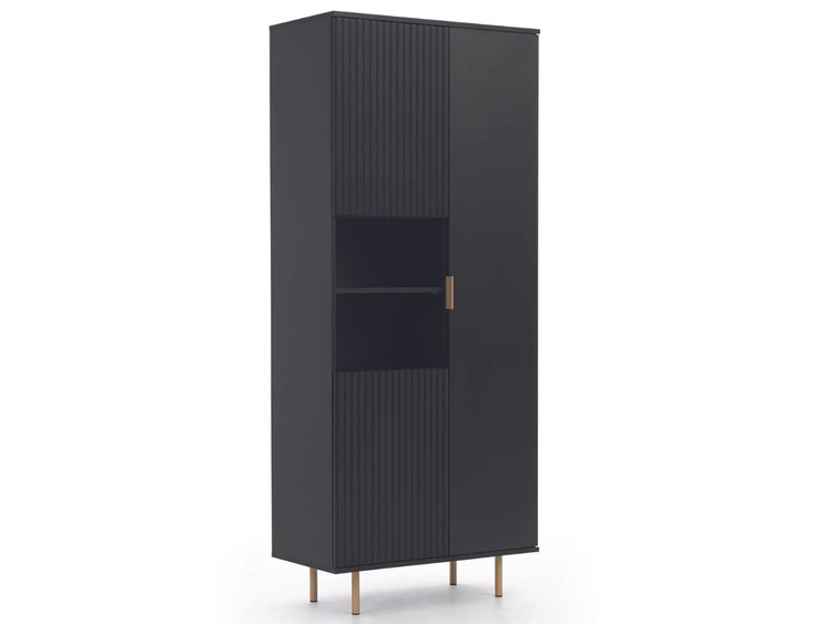 Regał z drzwiczkami Ankara Czarny