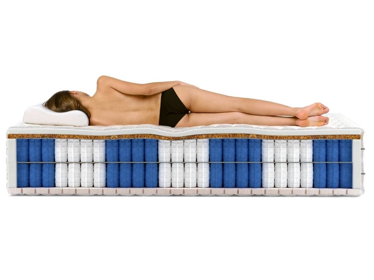 Materac kieszeniowy pocket z pianką poliuretanową Velario 200x200