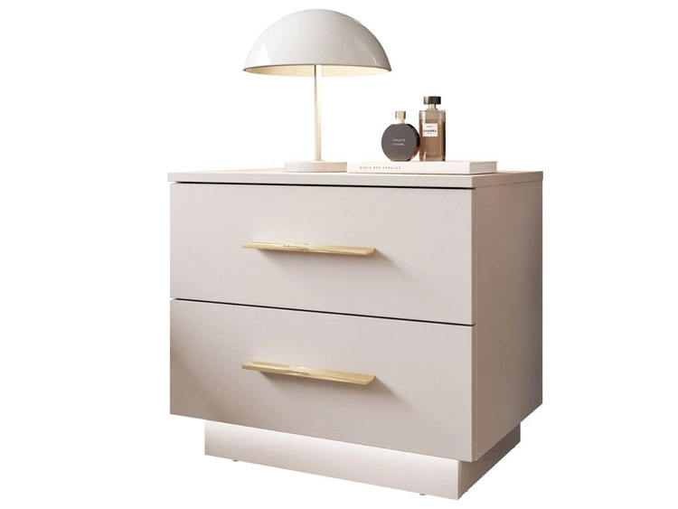 Stolik nocny z dwoma szufladami Nuveo Kaszmir