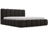 Łóżko tapicerowane z pojemnikiem i stelażem 180x200 Cloud Antracytowe